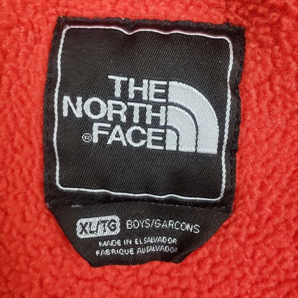 The North Face Kids Red and Gray Jacket - Picture 7 of 16